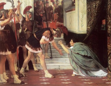 クローディアス皇帝を宣言するロマンチックなサー・ローレンス・アルマ・タデマ Oil Paintings